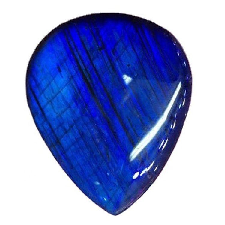 I-Labradorte ye-Labradorte ye-Labradorte ye-Labradortite ye-Gimstone i-gestone eluhlaza okwesibhakabhaka i-labradorte ye-pear 34