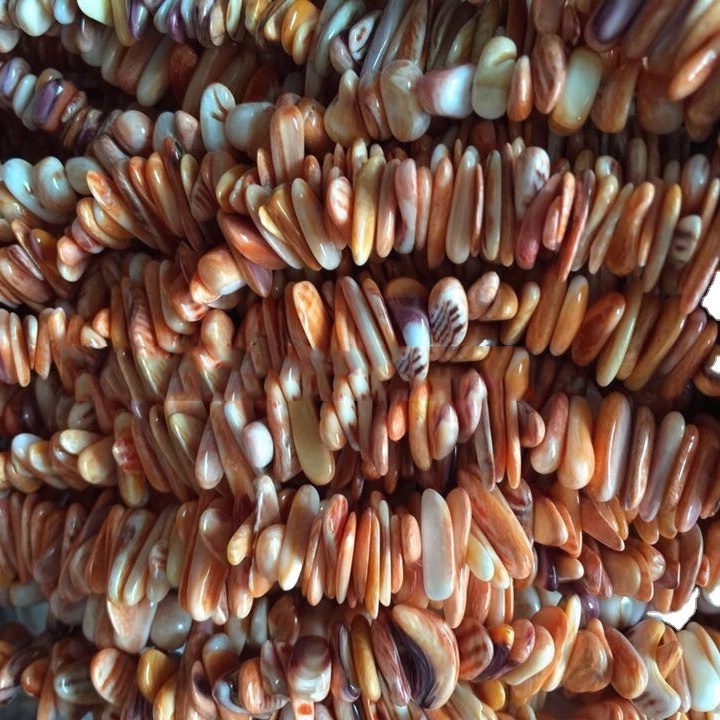 Venta Shell Beads Strings Piedras 1 cadena de cuentas de cáscara mixta en forma irregular 11