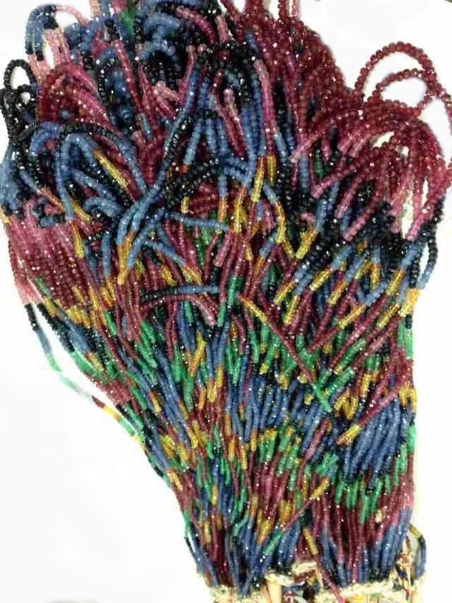 Rubeliel ourmaline ronnal & abacus grìogag aibeachan a reic 35