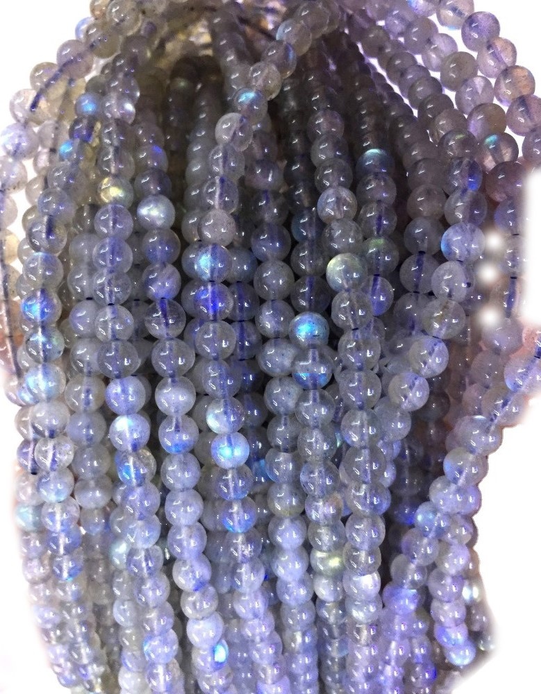 4mm 6 mm 8 mm 10 mm 12 mm Piedra preciosa natural Labradorita suelta Bead 11