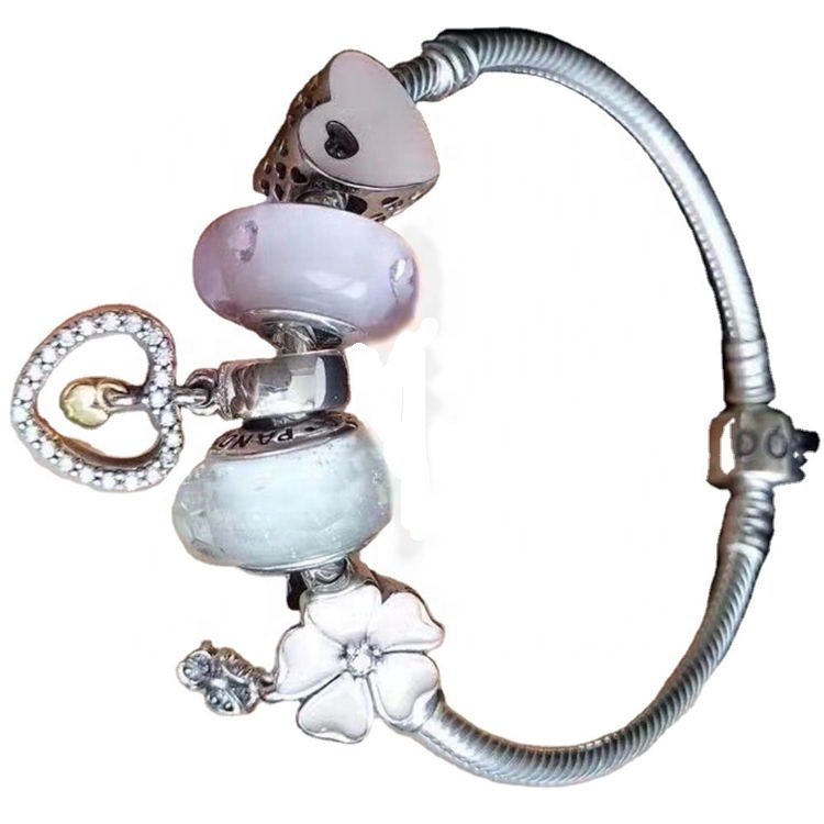 ខ្សែសង្វាក់ខ្សែសង្វាក់ប្រាក់ខ្សែសង្វាក់ប្រាក់ថ្មី 925 របស់ប្រាក់ 925 8