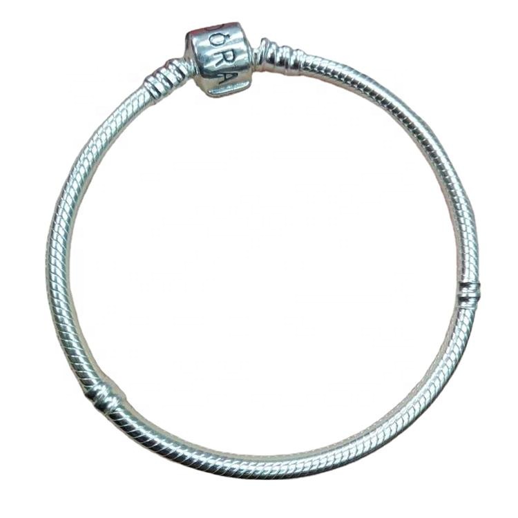 ខ្សែសង្វាក់ខ្សែសង្វាក់ប្រាក់ខ្សែសង្វាក់ប្រាក់ថ្មី 925 របស់ប្រាក់ 925 6