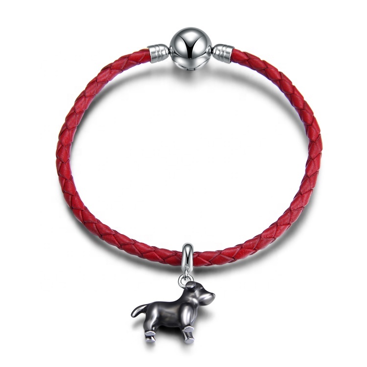 Подарунок для модної дівчини Відомий бренд 925 Срібний браслет 12