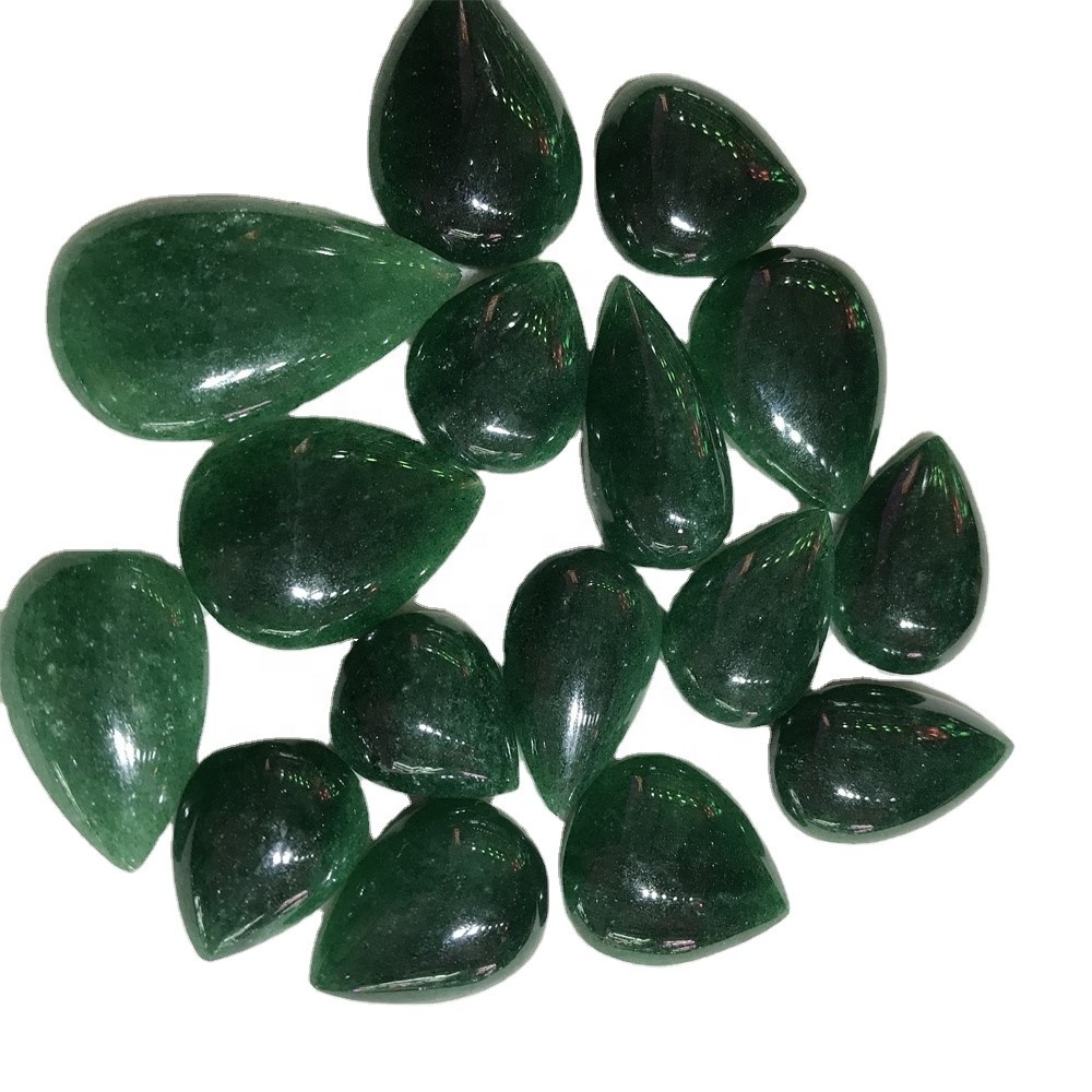 Topkwaliteit Green Color Strawberry Quartz CabochOn Elke folchoarder kin natuerlike griene aardbei kwarten snije QUARTZ CABOCHON 37