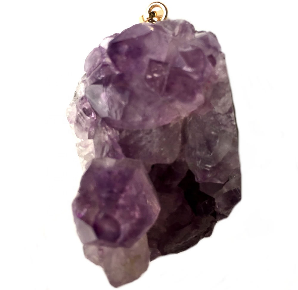 MySic வெள்ளி வண்ண கம்பி இயற்கை கேலக்ஸி druzy drusy pendants மூடப்பட்டிருக்கும் 30