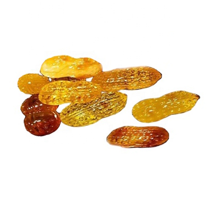 Hot-Sale Alami Amber Beeswax Buatan Tangan Ukiran Kacang Bentuk Longgar Beads Jewelry 11