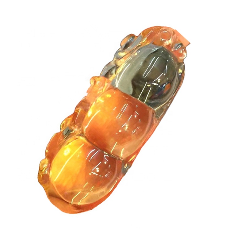 Citrine нь гөлгөр гулгуурын ирмэгийн үнэт эдлэл 9