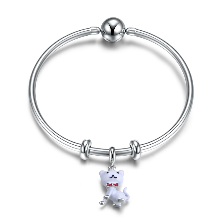 Charming Fine 925 STERLING SILLAD HARMAde Kugadzira Bracelet 8