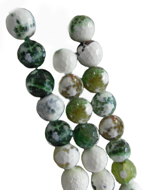 coirníní gemstone agate glas éadan mórdhíola 8mm 33