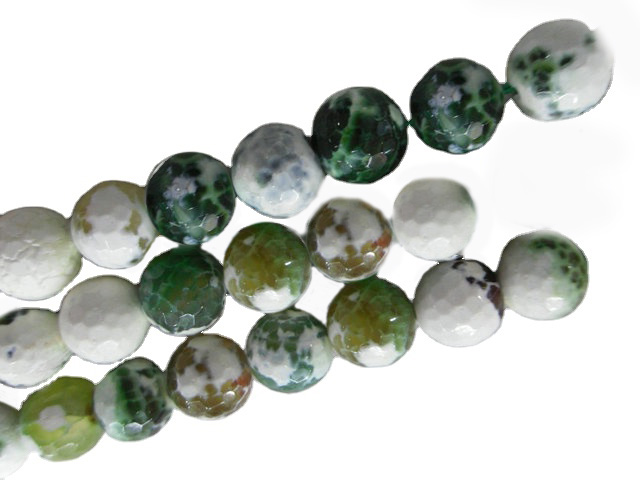 coirníní gemstone agate glas éadan mórdhíola 8mm 35