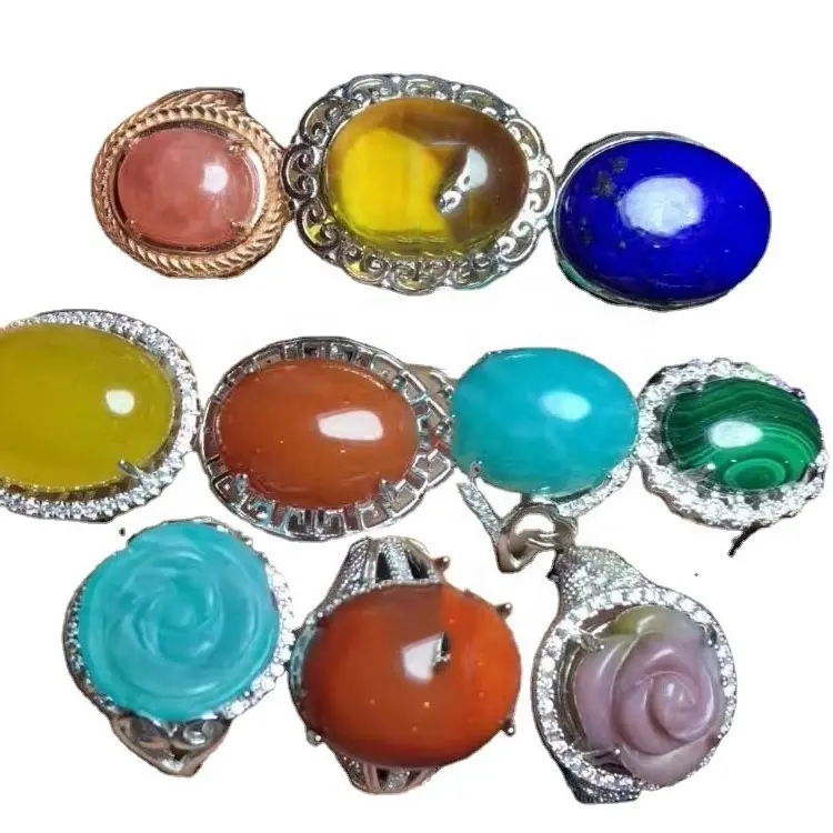 ZH Gems genuine turquoise ring reliable supplier for jewelry supplier 3