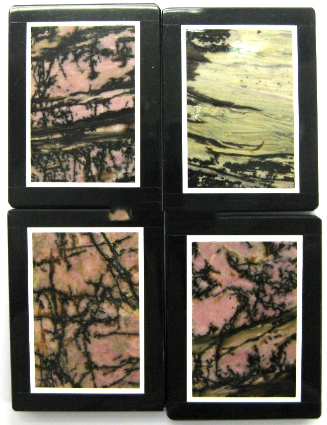 Glänsande eld bild Jasper, bild Jasper Intersia hänge 9