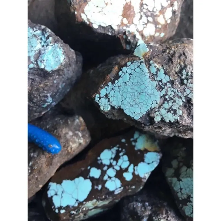 ZH Gems rough turquoise supplier for jewelry making 2
