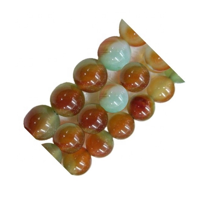 கிராக் agate மணிகள் frosted சுற்று வளைய மணிகள் frosted 7