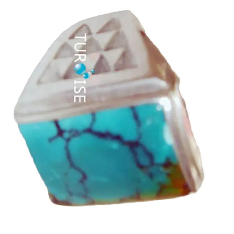 good quality authentic turquoise rings professional supplier for jewelry store 3