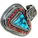 ZH Gems real turquoise pendant business for jewelry store 1
