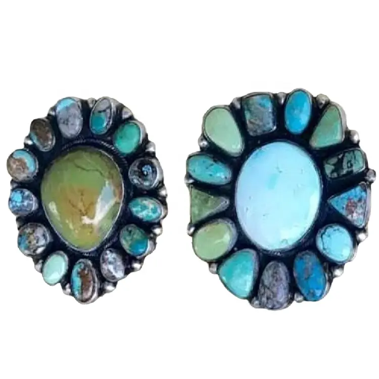 perfect genuine turquoise earrings professional supplier for jewelry store 1