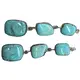 ZH Gems genuine turquoise earrings supply for jewelry store 1