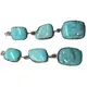 ZH Gems genuine turquoise earrings supply for jewelry store 3