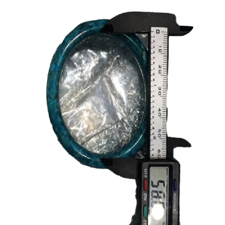 Apple Color Prirodna tirkizna narukvica squet manšeta narukvice nakit 34