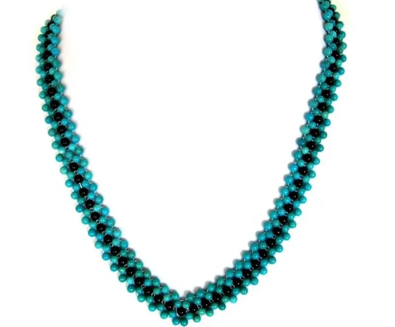 ZH Gems natural turquoise necklace reliable supplier for jewelry store 2