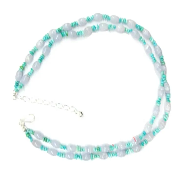 ZH Gems excellent genuine turquoise necklace supplier for jewelry store 1