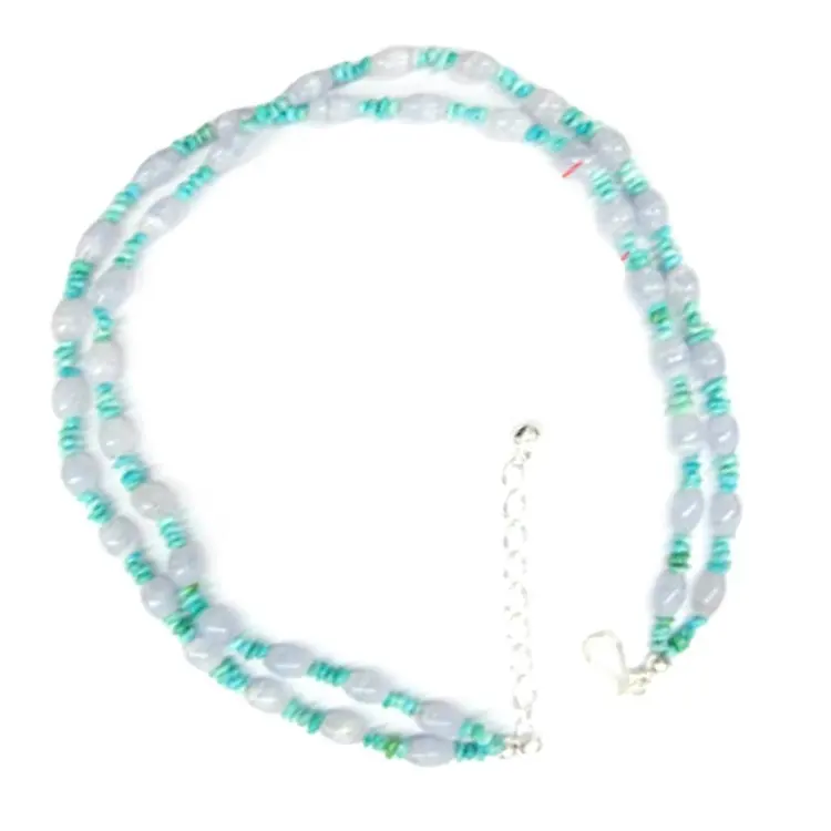ZH Gems excellent genuine turquoise necklace supplier for jewelry store 2