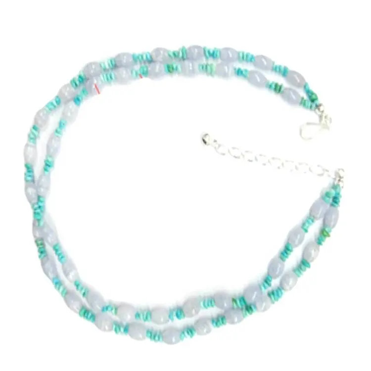 ZH Gems excellent genuine turquoise necklace supplier for jewelry store 3