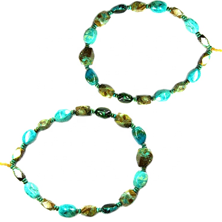 വിലകുറഞ്ഞ ടർക്കോയ്സ് ചങ്കി മാക്ലേസ് ഫാഷൻ ജ്വല്ലറി ചങ്കി പ്രസ്താവനയെ മാക്ലേസ് കൊന്തപ്പെടുത്തി 11