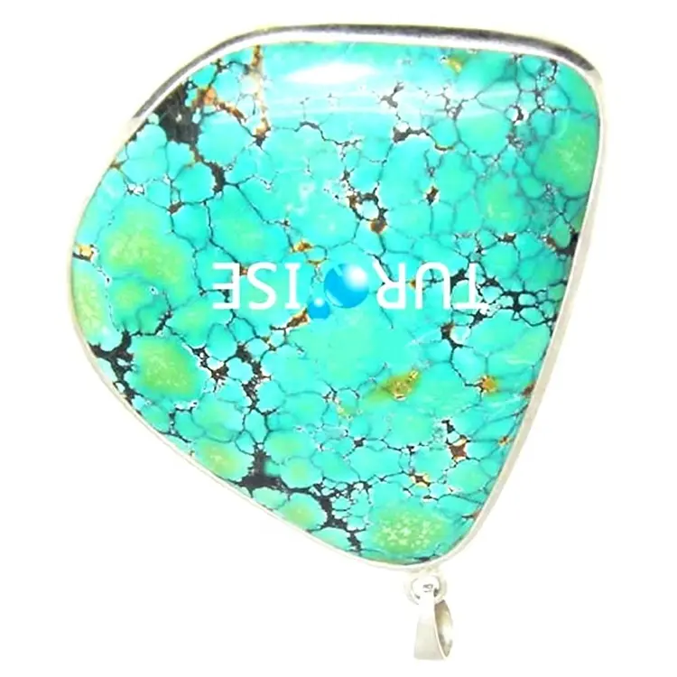 good quality genuine turquoise pendant business for jewelry supplier 2