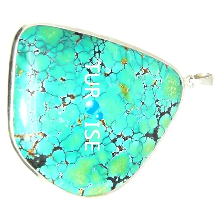 good quality genuine turquoise pendant business for jewelry supplier 1