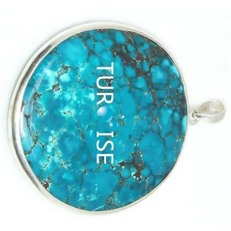 top quality real turquoise pendant supplier for jewelry supplier 1