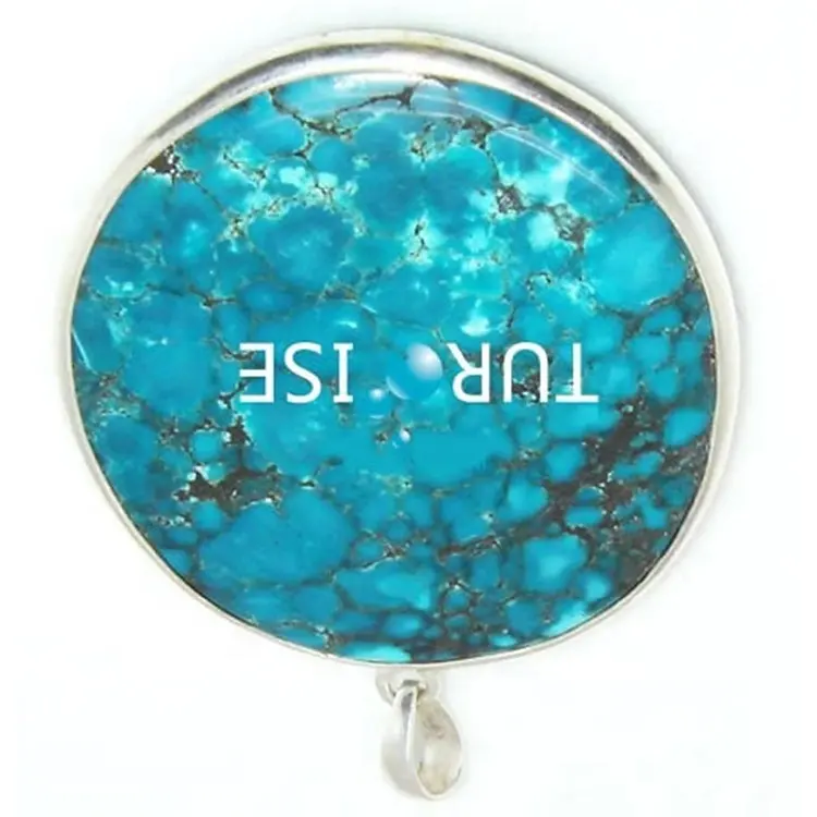 top quality real turquoise pendant supplier for jewelry supplier 2