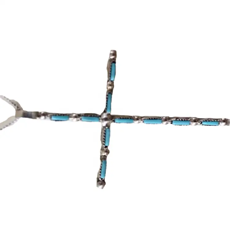 ZH Gems good quality turquoise cross reliable supplier for jewelry store 3