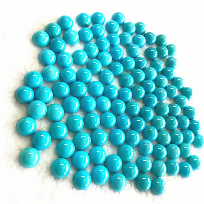ZH Gems good quality natural turquoise cabochon reliable supplier for bracelet 1