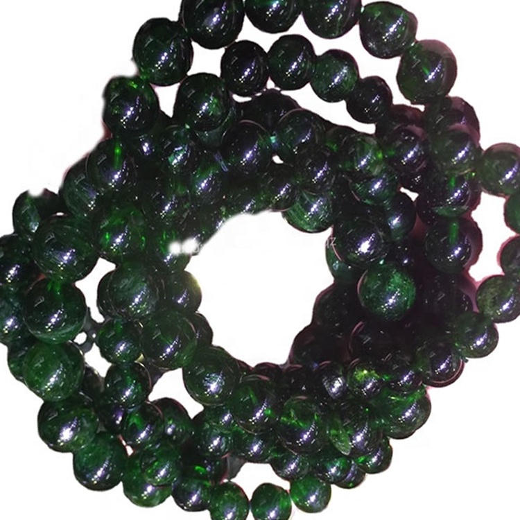 Tvornička prodaja Labavi prirodni narukvice za diopside Gemstone 11