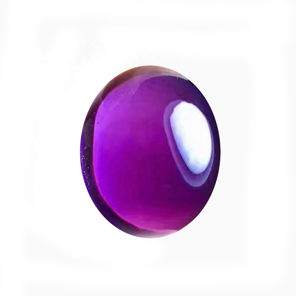 Apẹrẹ Amethyst ti ara ẹni fun awọn ohun-ọṣọ Calochons Stock Gemstone Top Gilasi Gimstone didara 32