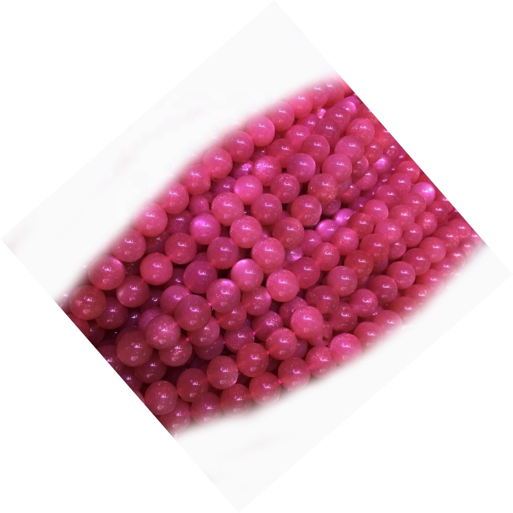 Natural stone beads 4mm 5mm 6mm 8mm 10mm 12mm smooth round sunstone gemstone 31