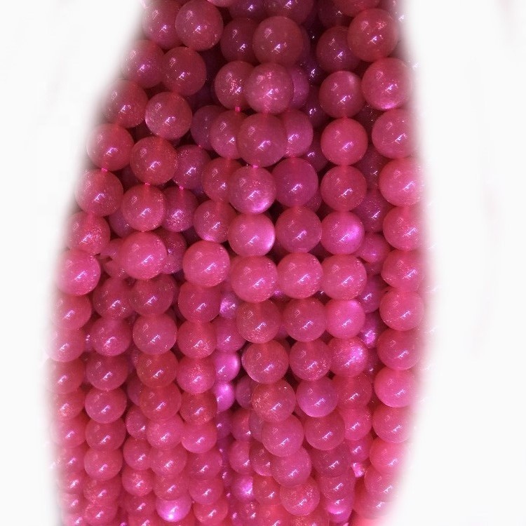 Natural stone beads 4mm 5mm 6mm 8mm 10mm 12mm smooth round sunstone gemstone 35