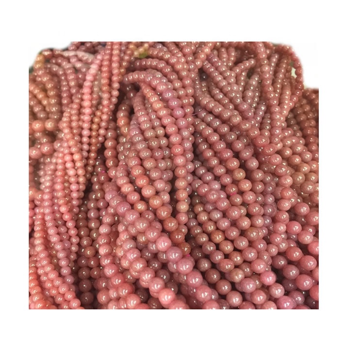 Natural Stone Red Rhodonite / Fashion sieraden en losse egstones / groothandel kralen 30