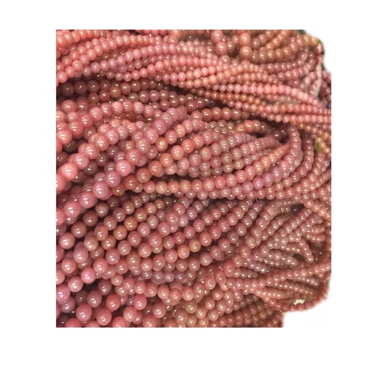 Natural Stone Red Rhodonite / Fashion sieraden en losse egstones / groothandel kralen 34