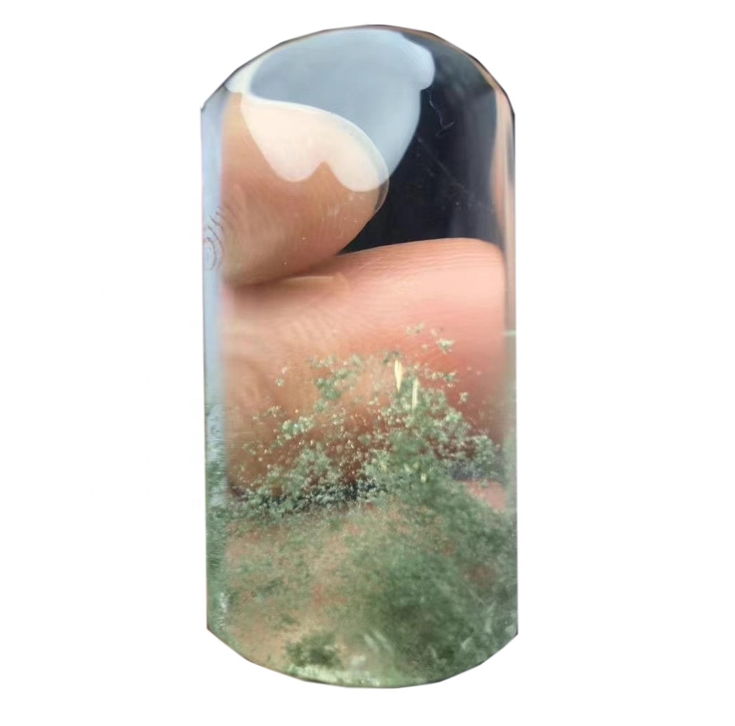 100% na halitta datti na dutse mai launin kore na cabban ma'adini na ma'adini 31