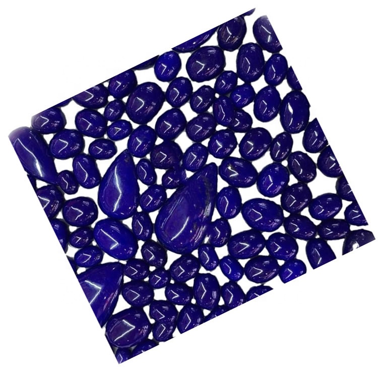 LAPX di Lapis Lazili LAPTIS PARLE OVAL LAPIS LAZULI GEMstone LWK Cabochon 33