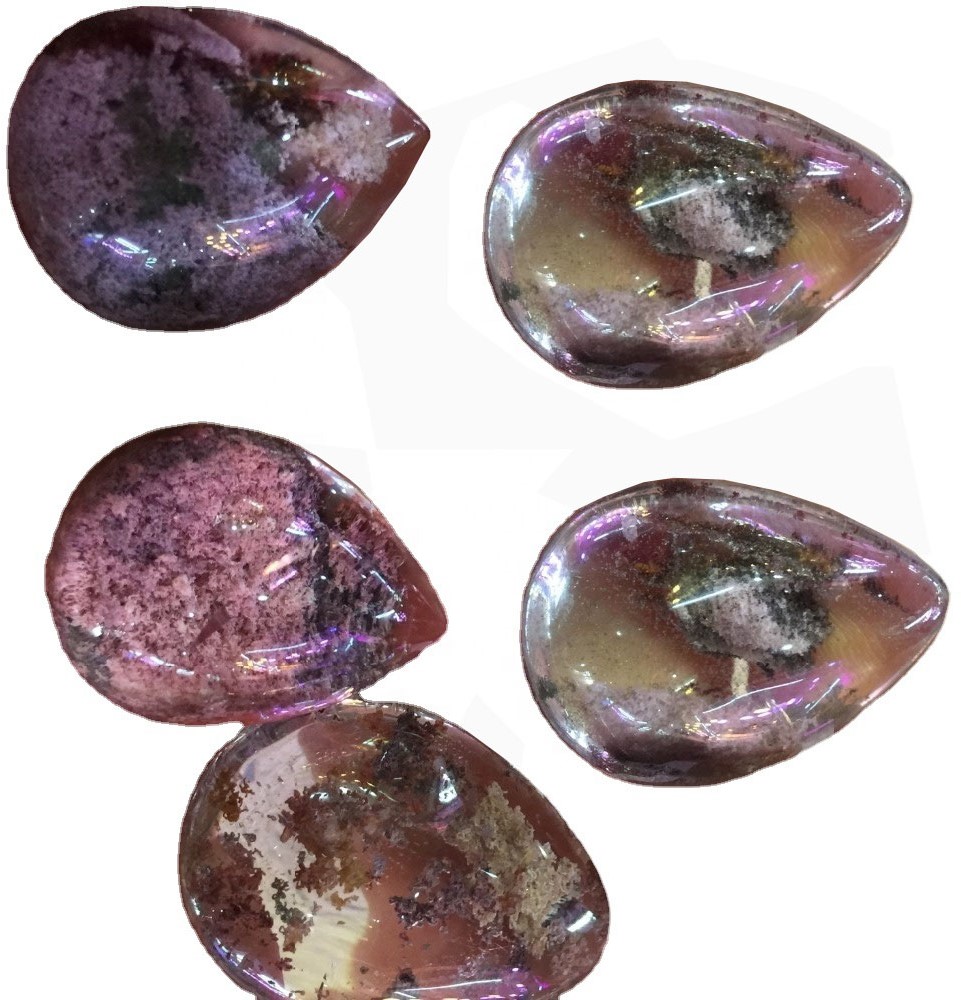 Ogba ọgba quartzbochon Multicorm Quartz lidolite quarzs 33