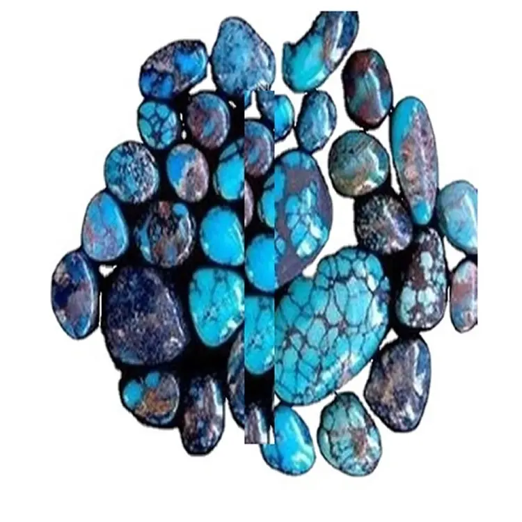 great turquoise heart cabochon supply for bracelet 2
