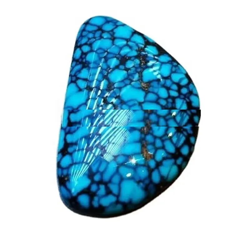 great turquoise heart cabochon supply for bracelet 3