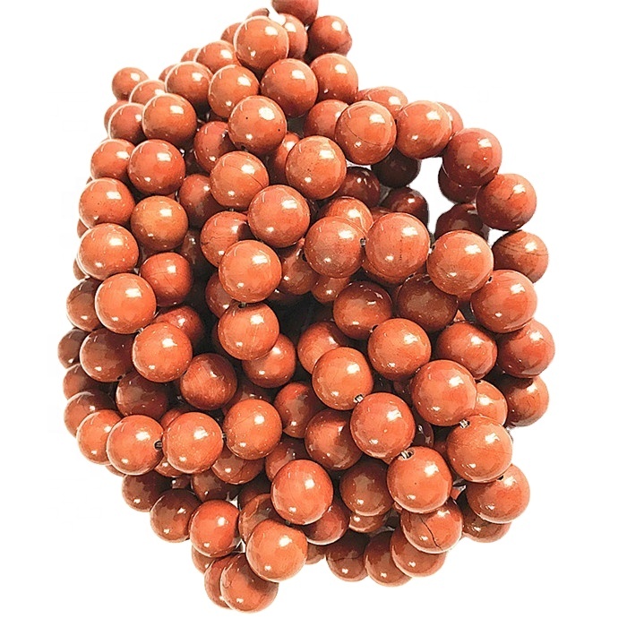 Natuerlike reade edelstien rûn losse kralen 6mm 8mm 10mm 12mm 12 mm 16 strand 9