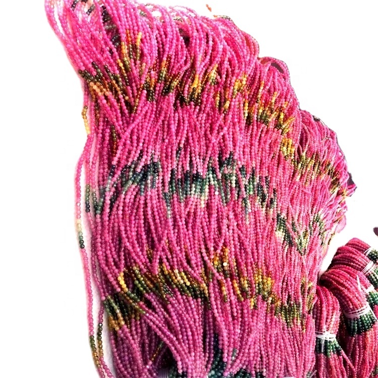 Perlas redondas naturales para joyas que hacen tourmalina de piedras preciosas sueltas 32