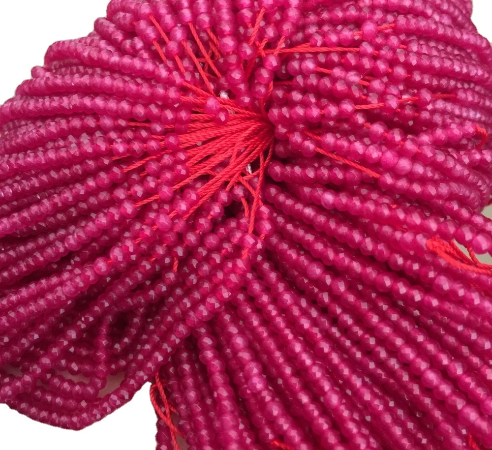 Natural Ruby Beads Natural Ruby Smooth Pigeon Sânge Fine Ruby Beads 32