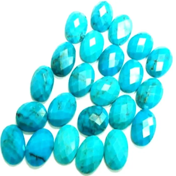 excellent faceted turquoise professional supplier for jewelry making 1